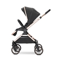 Carrozzina combinata REYA 3in1 con coprigambe Black JASPER